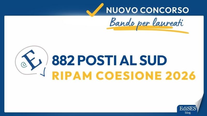 Concorso RIPAM Coesione Sud 2026