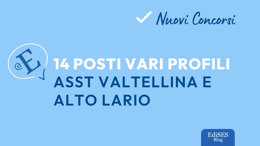 Concorsi ASST Valtellina e Alto Lario
