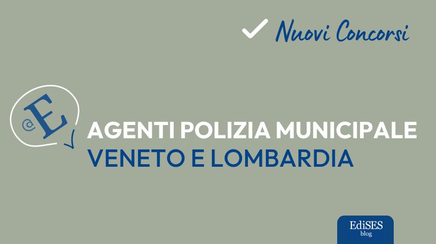Concorsi polizia municipale Veneto e Lombardia