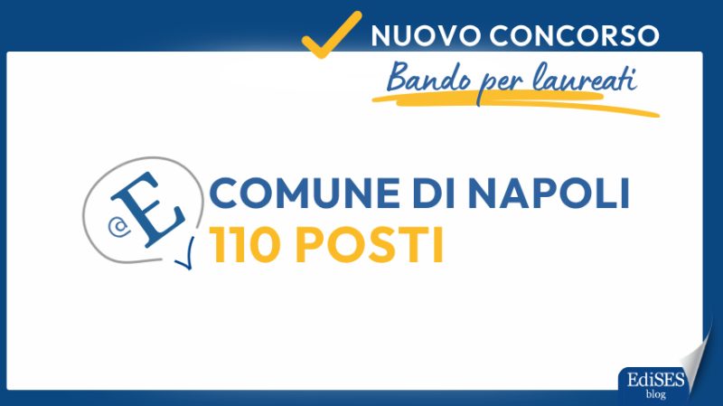 Concorso 110 posti Comune di Napoli