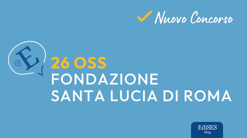 Concorso OSS Fondazione Santa Lucia Roma