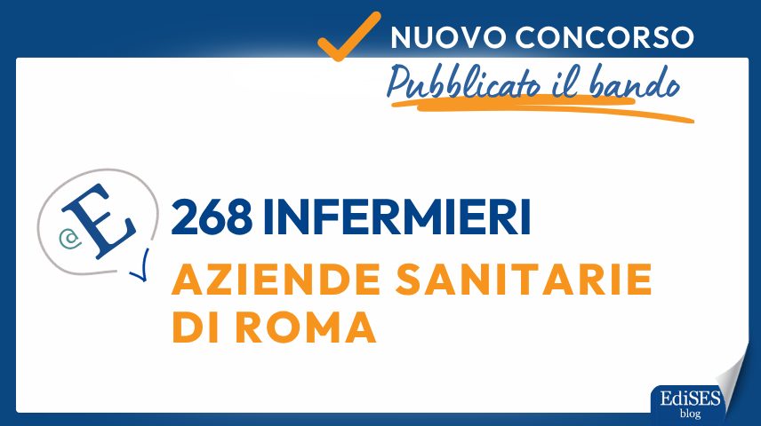 Concorso 268 infermieri Aziende sanitarie Roma