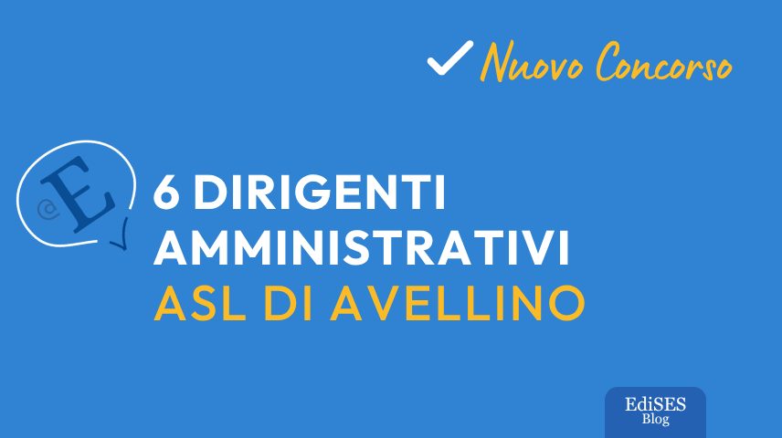 Concorso dirigenti amministrativi Asl di Avellino
