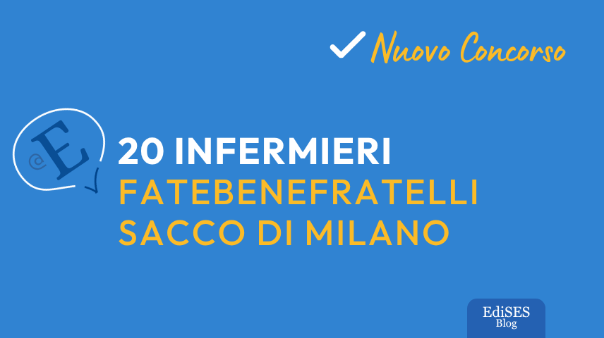 Concorso infermieri ASST Fatebenefratelli di Milano