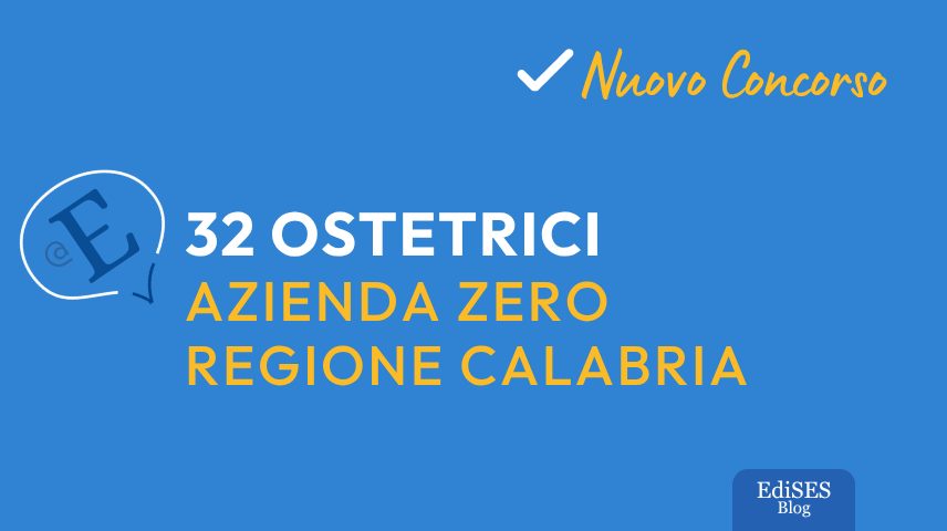Concorso ostetriche Azienda Zero Regione Calabria