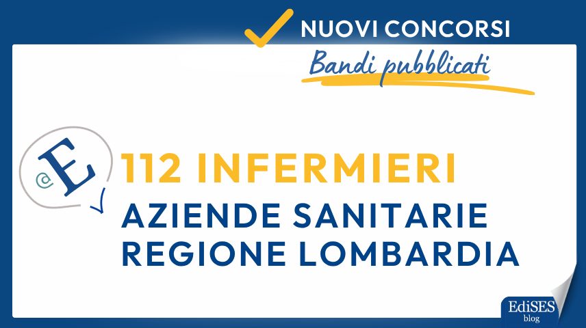 Concorsi 112 infermieri Lombardia