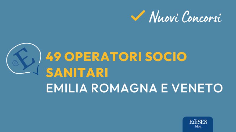 Concorsi 49 OSS varie regioni