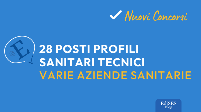 Concorsi profili tecnici Aziende sanitarie