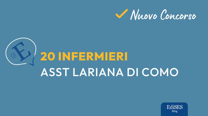 Concorso 20 infermieri ASST Lariana di Como