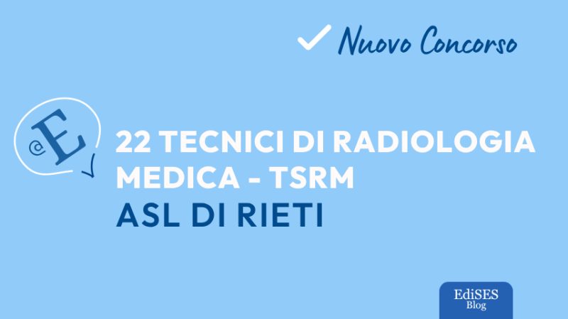 Concorso 22 TSRM Asl di Rieti